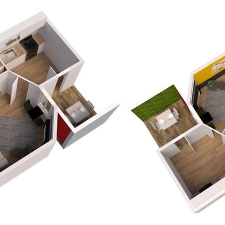 Mm Suites Reims Centre Terasse Eksteriør bilde