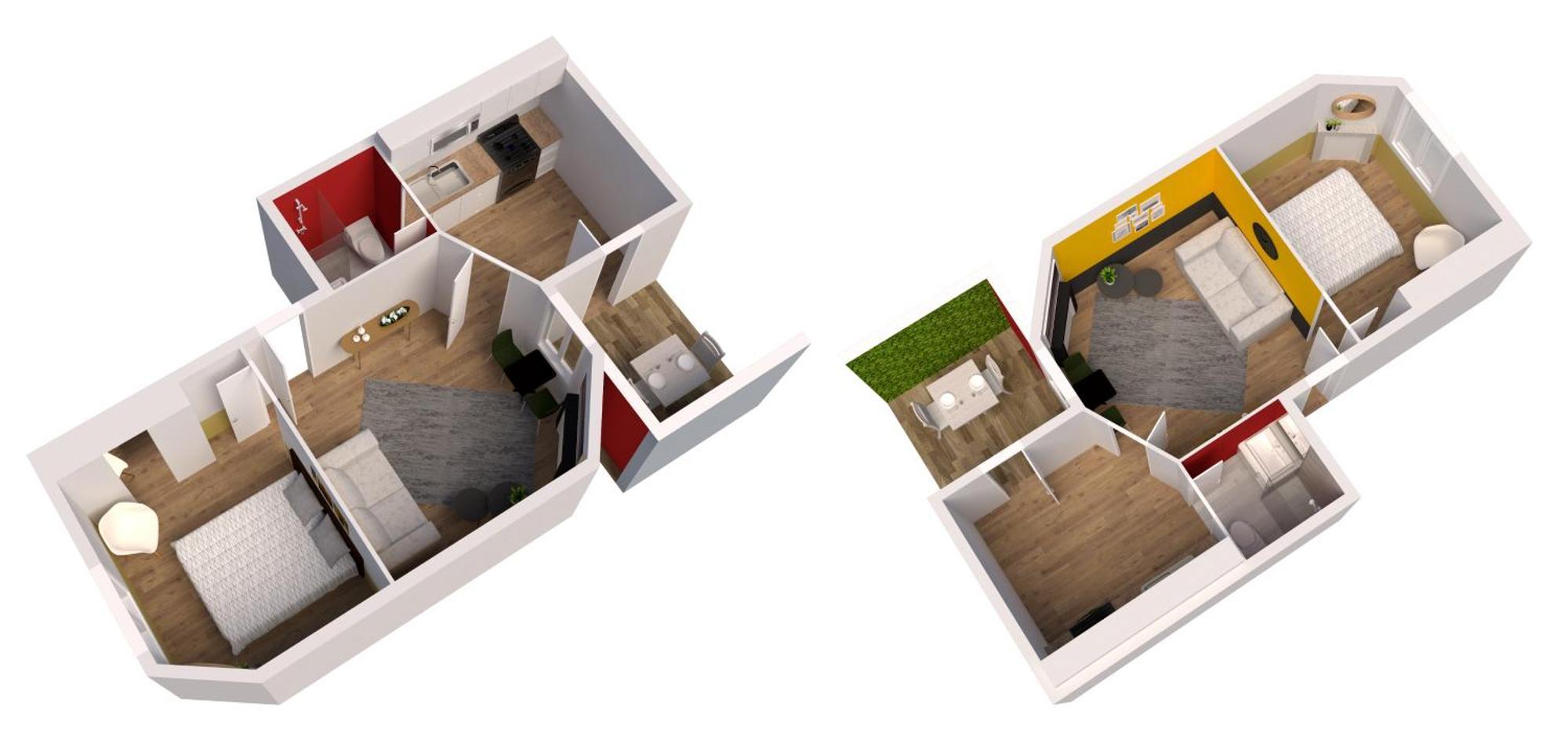 Mm Suites Reims Centre Terasse Eksteriør bilde